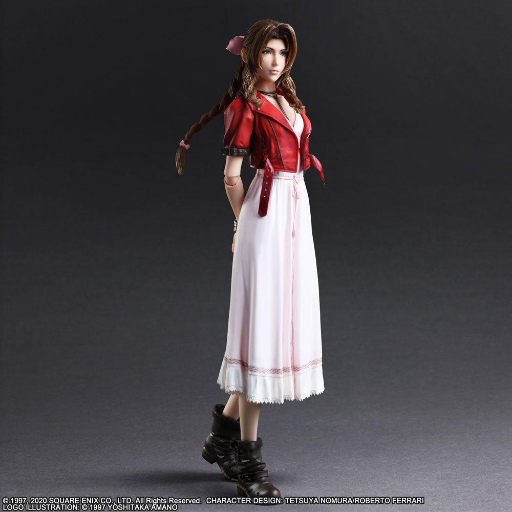 [PRE-ORDER] SQUARE ENIX: FINAL FANTASY® VII REMAKE PLAY ARTS -KAI- ™ - Aerith Gainsborough Action Figure (ONLINE ORDER ONLY)