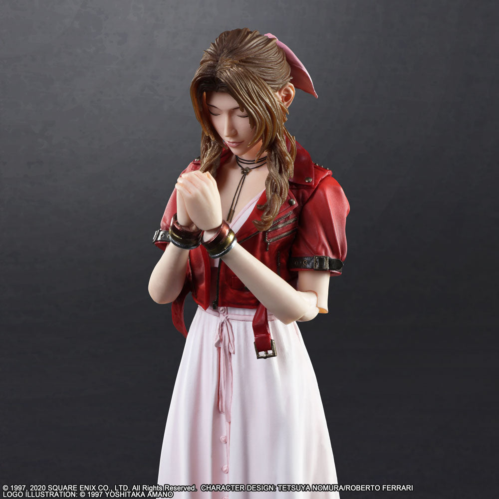 [PRE-ORDER] SQUARE ENIX: FINAL FANTASY® VII REMAKE PLAY ARTS -KAI- ™ - Aerith Gainsborough Action Figure (ONLINE ORDER ONLY)