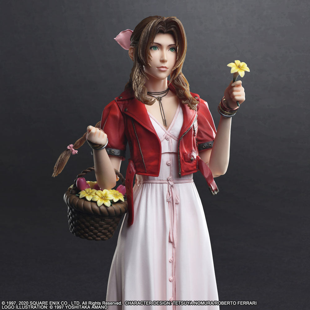 [PRE-ORDER] SQUARE ENIX: FINAL FANTASY® VII REMAKE PLAY ARTS -KAI- ™ - Aerith Gainsborough Action Figure (ONLINE ORDER ONLY)
