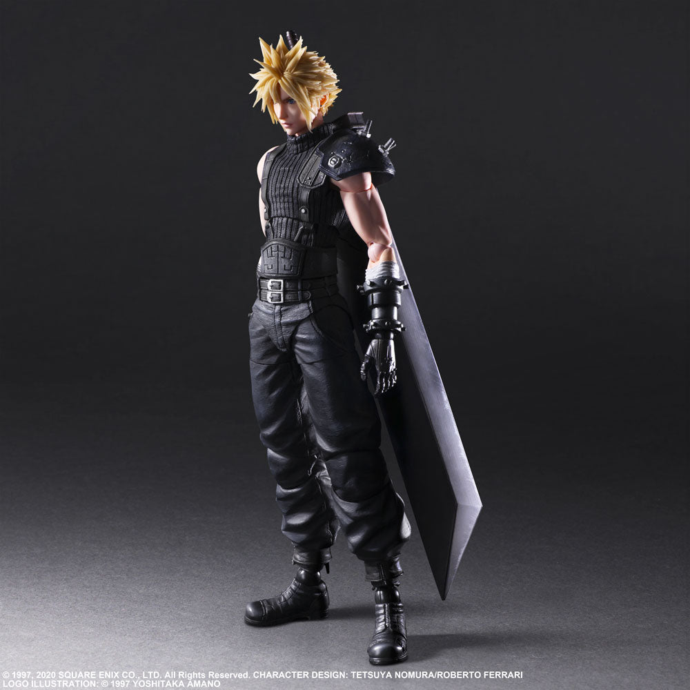 SQUARE ENIX: FINAL FANTASY® VII REMAKE PLAY ARTS -KAI- ™ - Cloud Strife (Version 2) Action Figure (ONLINE ORDER ONLY)