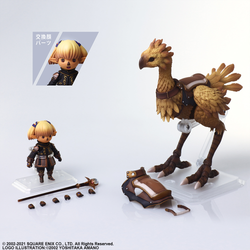SQUARE ENIX: Final Fantasy XI Bring Arts - Shantotto and Chocobo Figure (ONLINE ORDER ONLY)