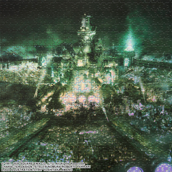 SQUARE ENIX: Final Fantasy 7 Remake - Midgar Key Art 1000 Piece Jigsaw Puzzle (ONLINE ORDER ONLY)