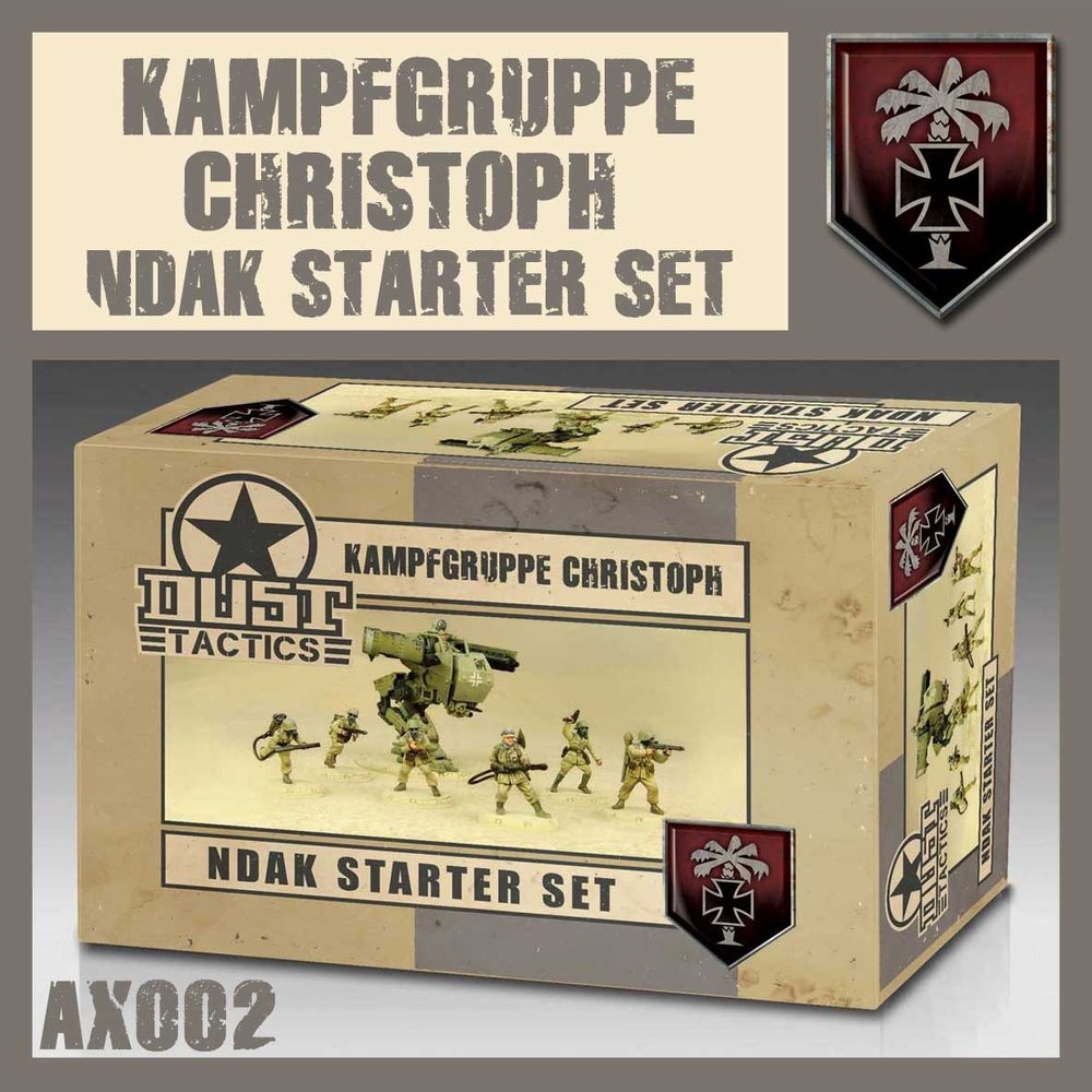 DUST 1947: Kampfgruppe Christoph NDAK Starter Set (ONLINE ORDER ONLY)
