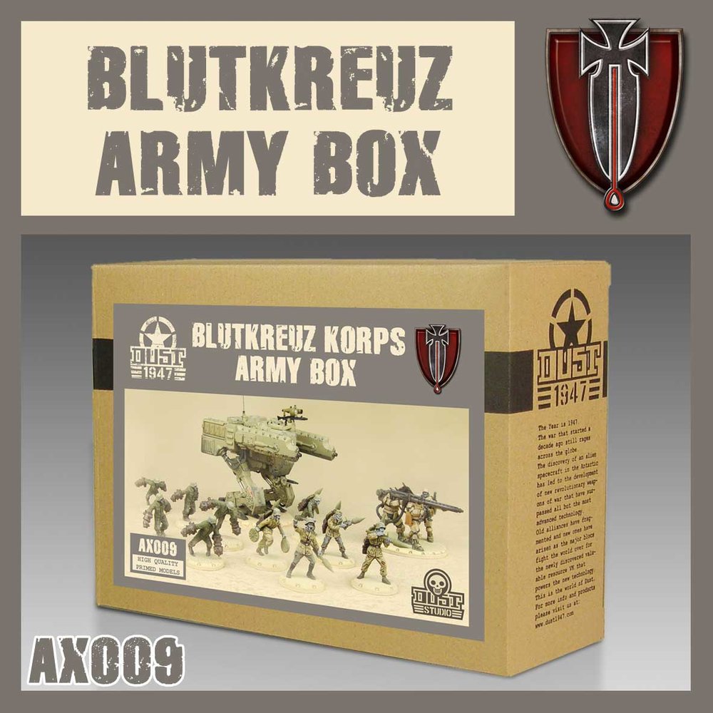 DUST 1947: Blutkreuz Army Box (ONLINE ORDER ONLY)