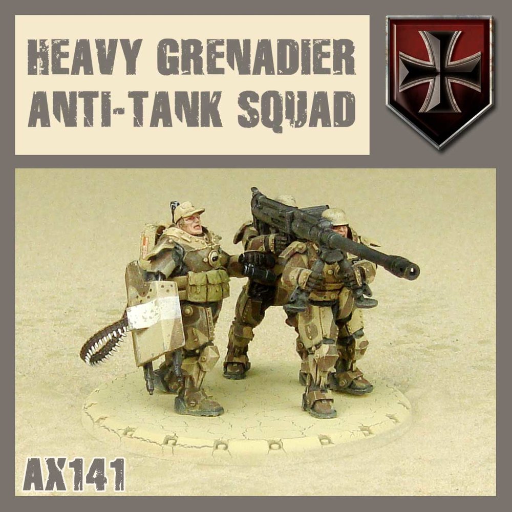 DUST 1947: Heavy Grenadier Anti-Tank Squad (ONLINE ORDER ONLY)