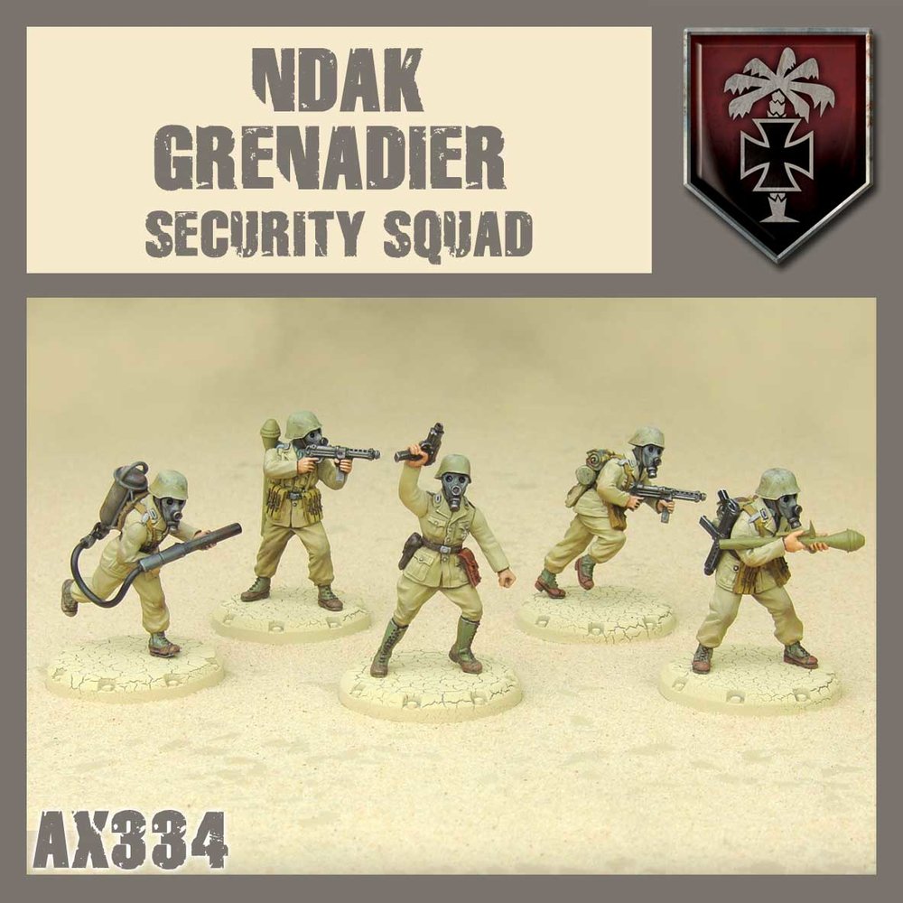 DUST 1947: NDAK Security Squad (ONLINE ORDER ONLY)