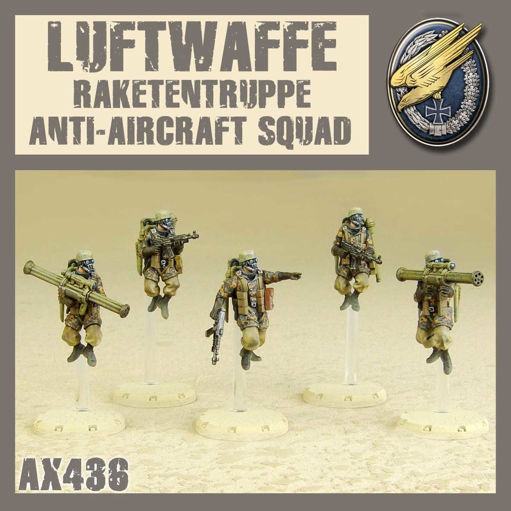 DUST 1947: Raketentruppe Anti Aircraft Squad (ONLINE ORDER ONLY)