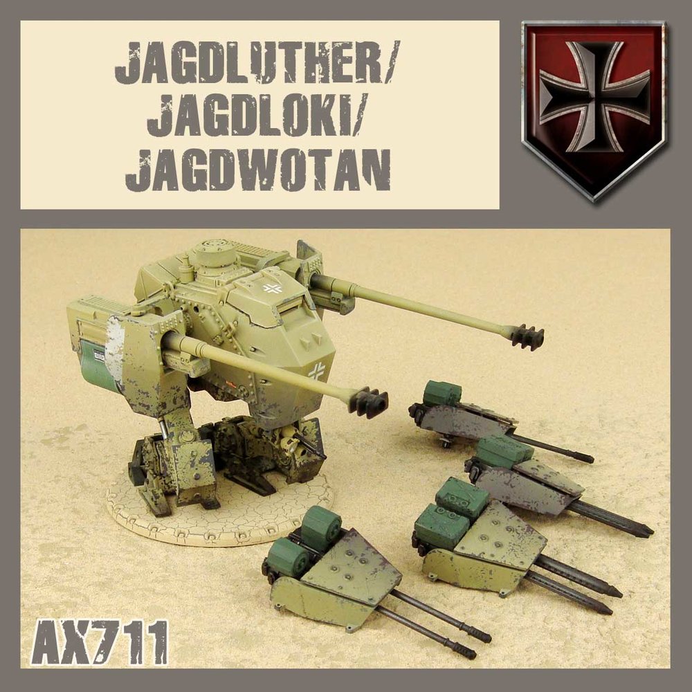 DUST 1947: Jagdluther/Jagdloki/Jagdwotan (ONLINE ORDER ONLY)