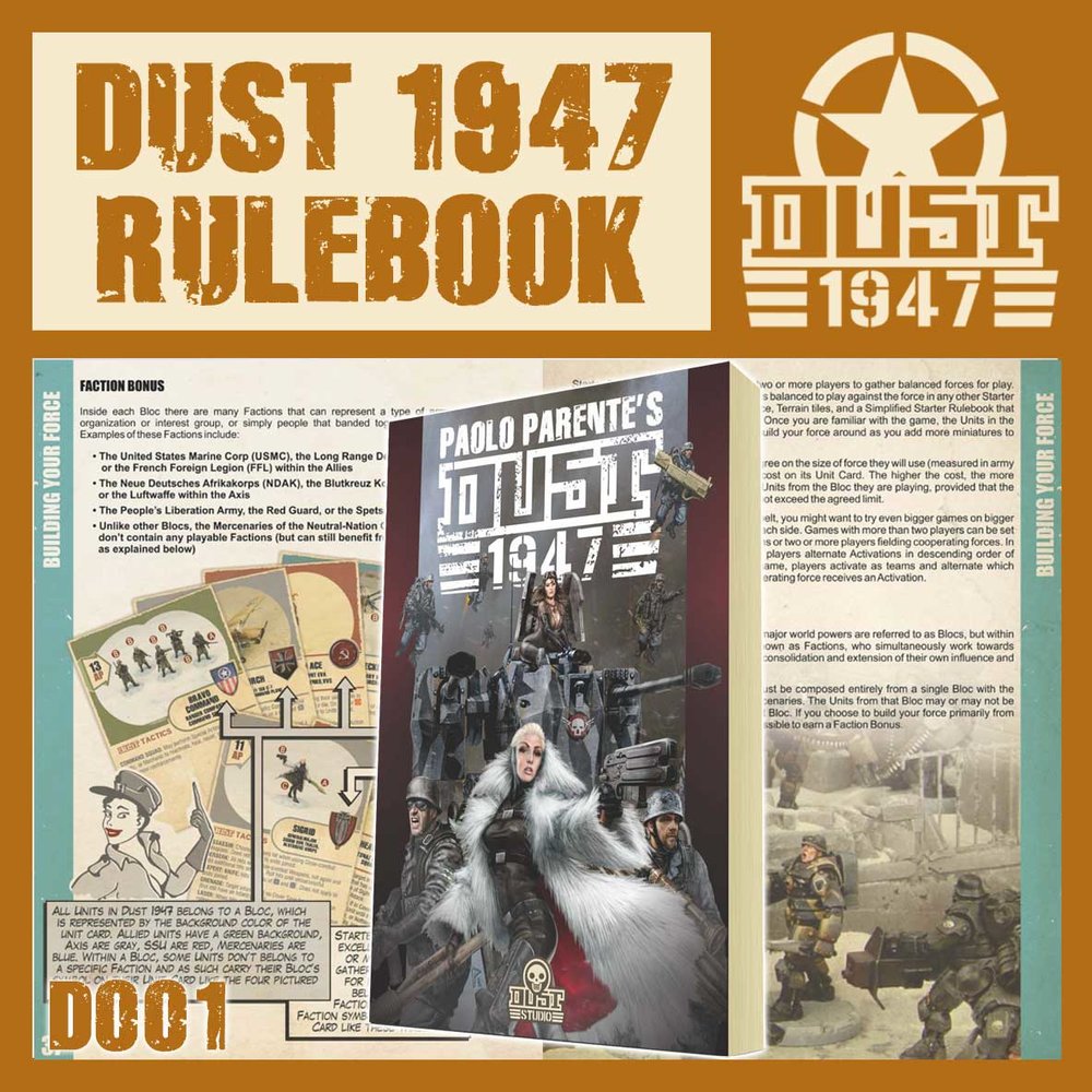 DUST 1947: Core Rulebook (ONLINE ORDER ONLY)