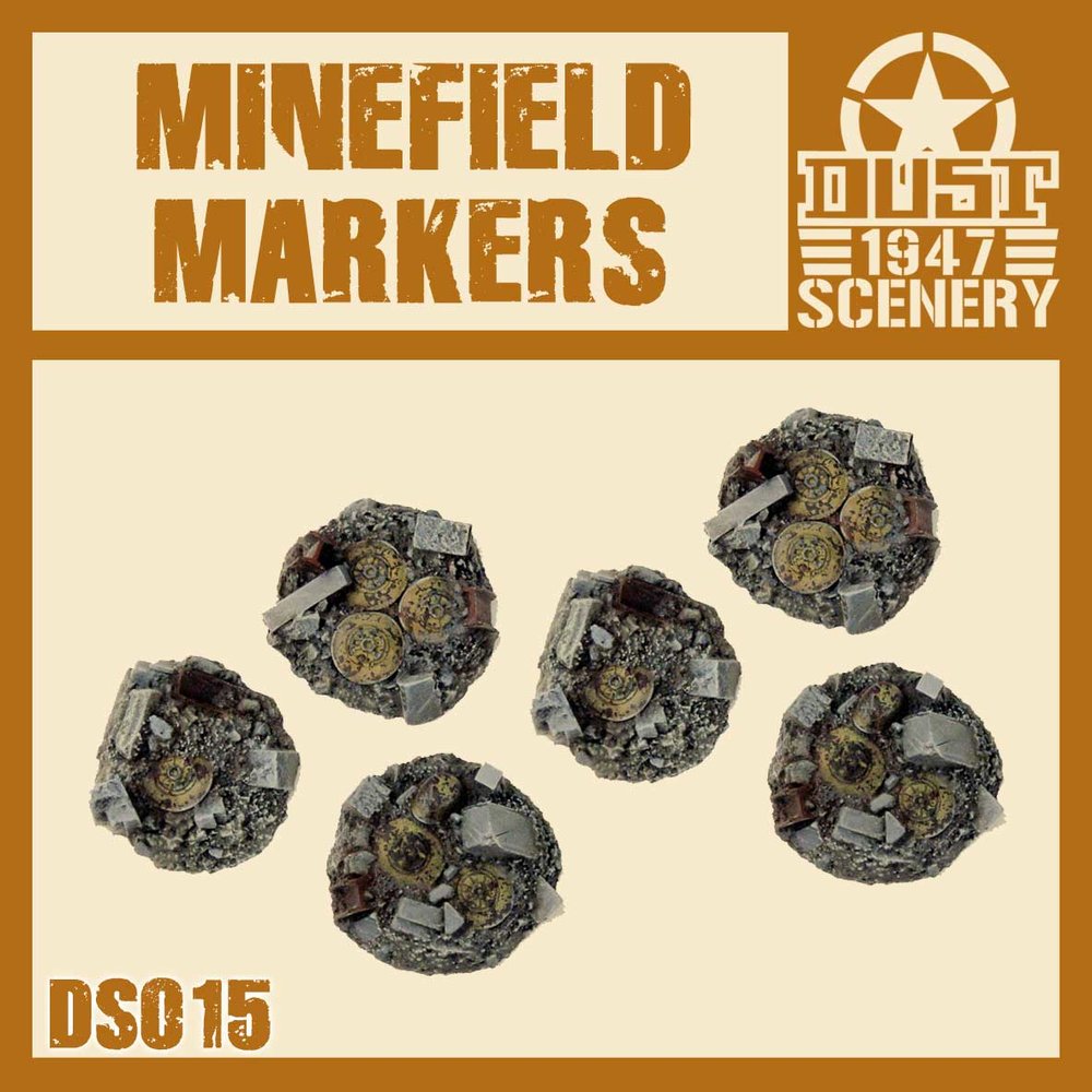DUST 1947: Minefield Markers (ONLINE ORDER ONLY)