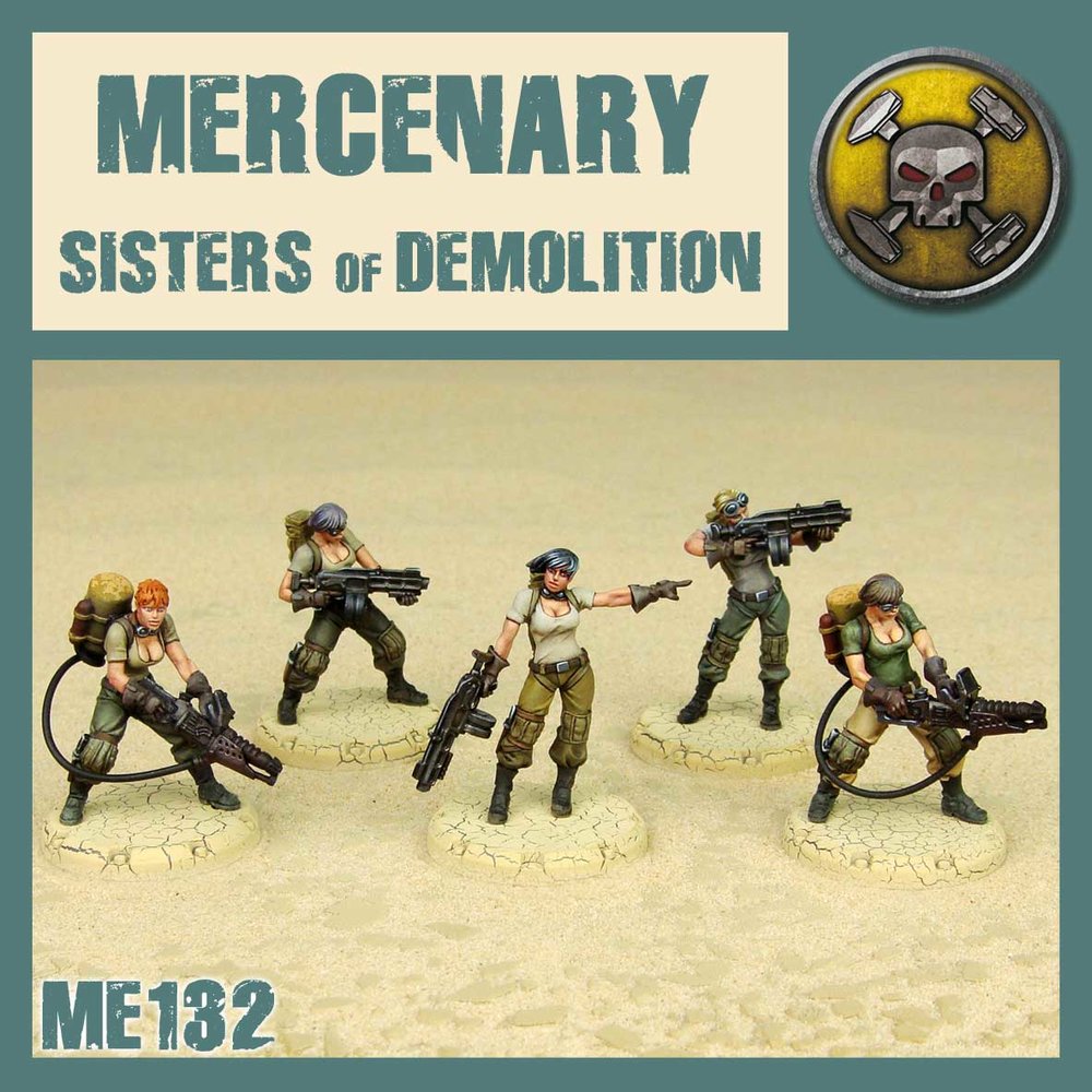 DUST 1947: Mercenary Cleaning Squad (ONLINE ORDER ONLY)