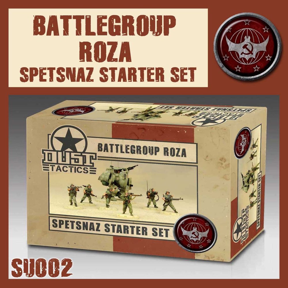 DUST 1947: Battlegroup Roza Spetznaz Starter Set (ONLINE ORDER ONLY)
