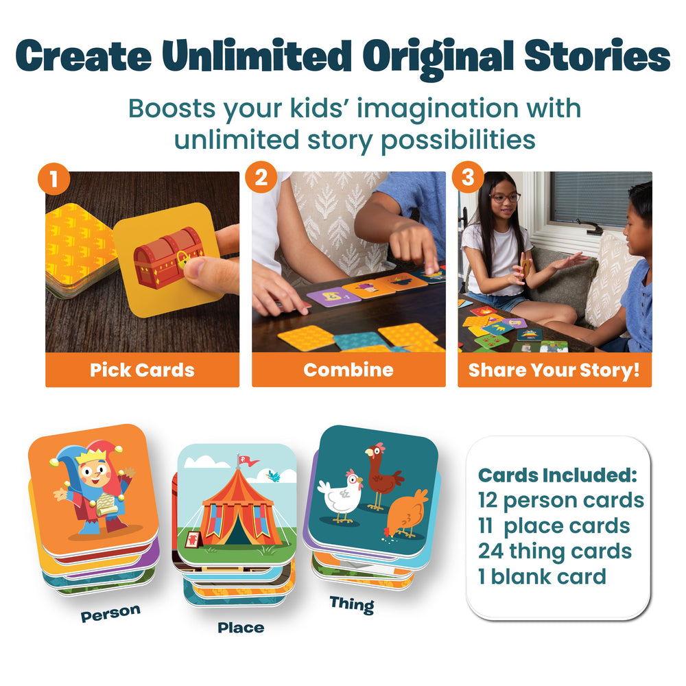 Story Starters: Create a Story Cards for Kids: Jasper Edition (ONLINE ORDER ONLY)