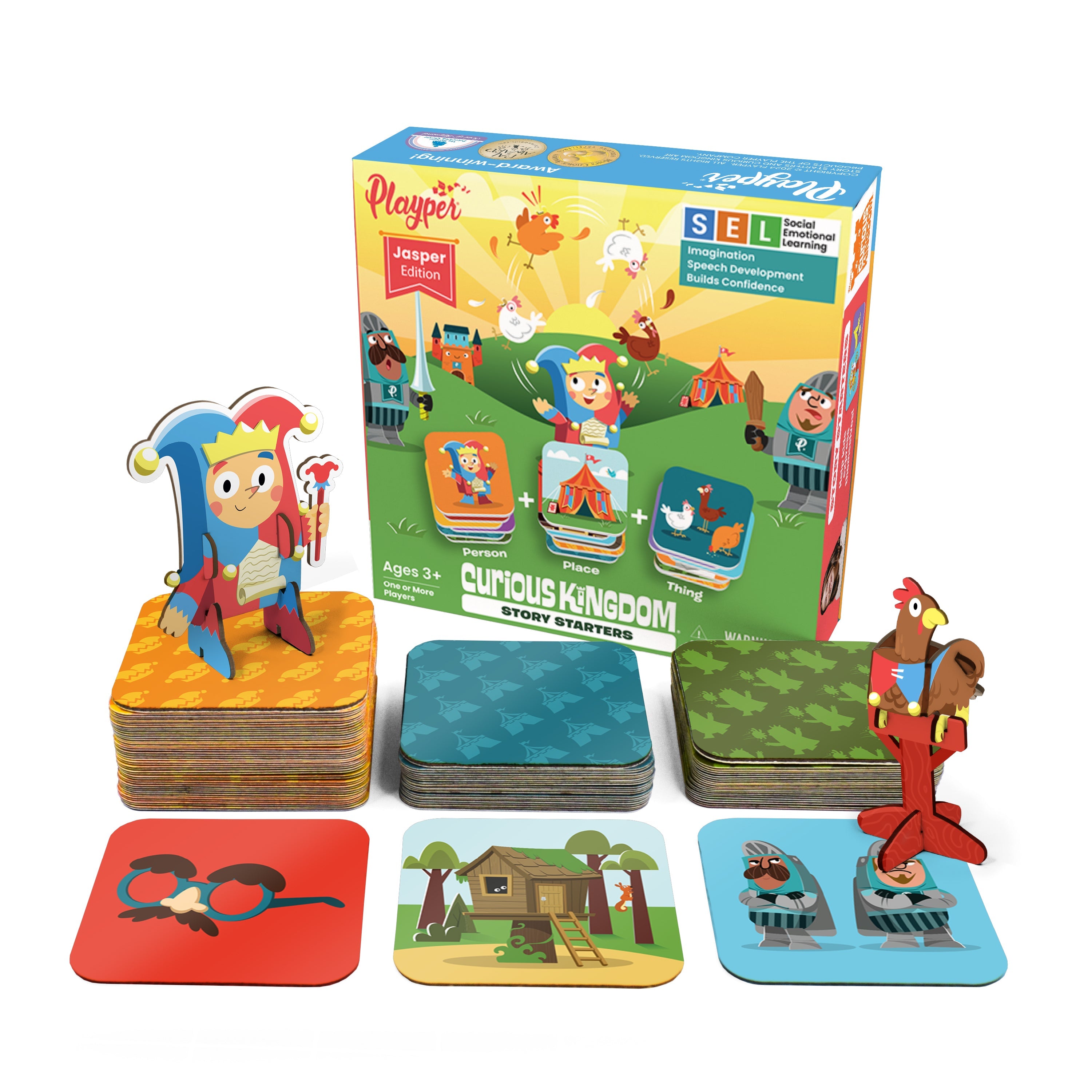 Story Starters: Create a Story Cards for Kids: Jasper Edition (ONLINE ORDER ONLY)