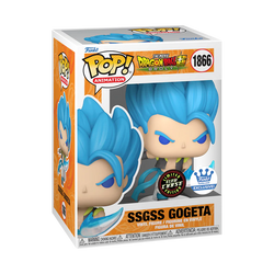 PREORDER (Estimated Arrival FEBRUARY 2025) POP! Animation: Dragon Ball Super - SSGSS Gogeta (Glow in the Dark | CHASE) Funko Shop Exclusive (ONLINE ORDER ONLY)