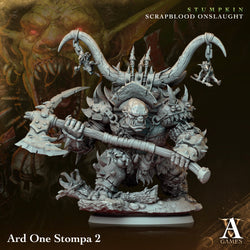 3D Printed Archvillain Games Ard One Stompa Stumpkin Scrapblood Onslaught 28 32mm D&D (Online Only)