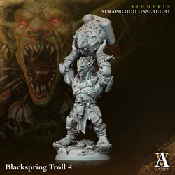 3D Printed Archvillain Games Blackspring Troll Stumpkin Scrapblood Onslaught 28 32mm D&D (Online Only)