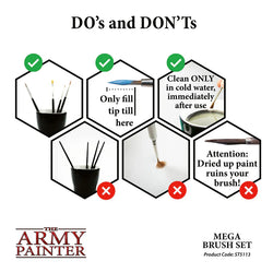 Army Painter Tools: Wargamer Brush - Large Vehicle & Scenery (ONLINE ORDER ONLY)