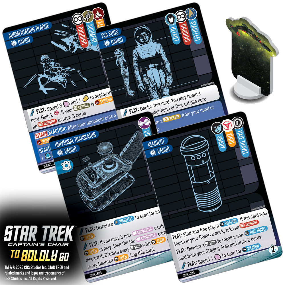 Star Trek: Captain's Chair - To Boldly Go (ONLINE ORDER ONLY)