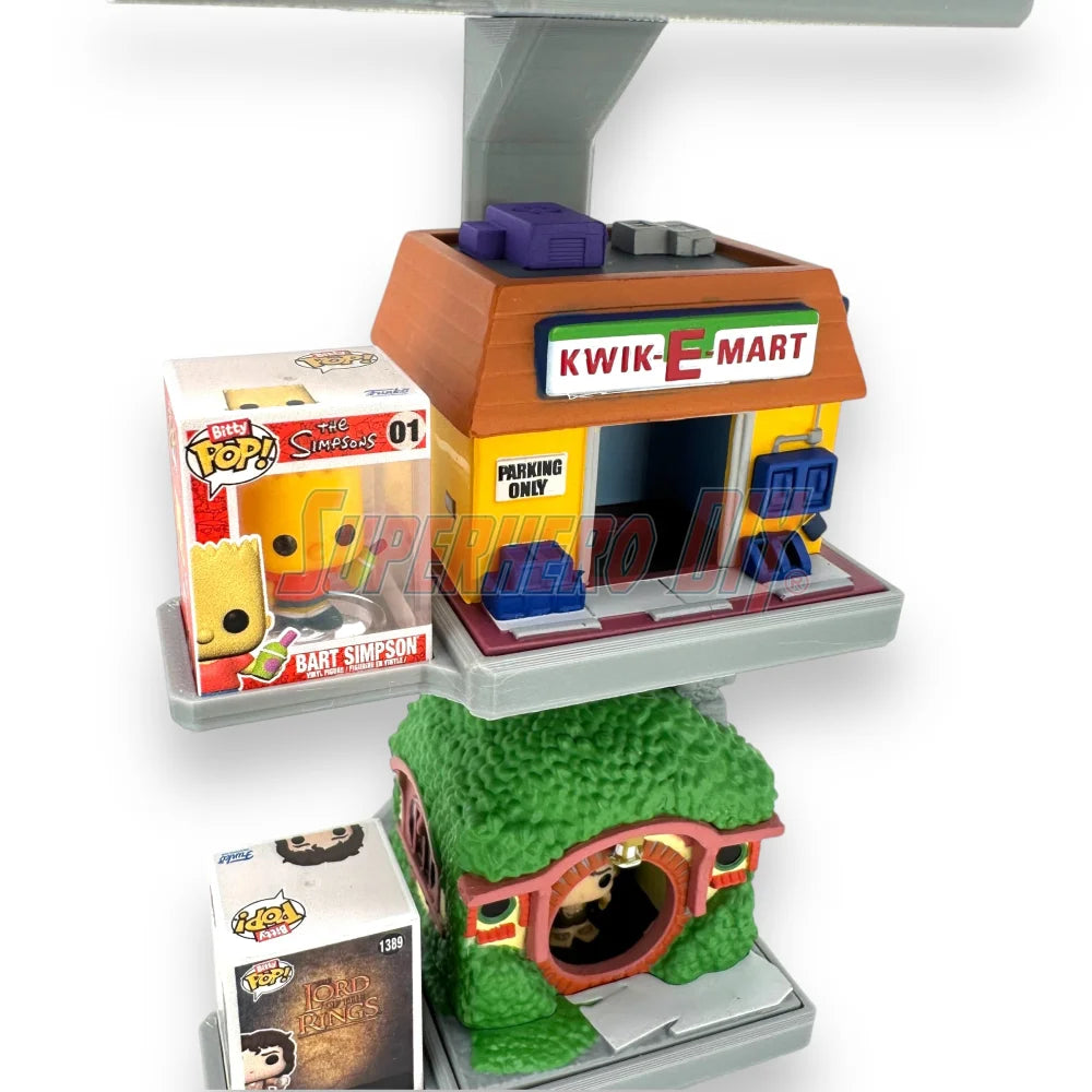 STACKABLE Floating Shelf for Bitty Pop Towns (ONLINE ORDER ONLY)