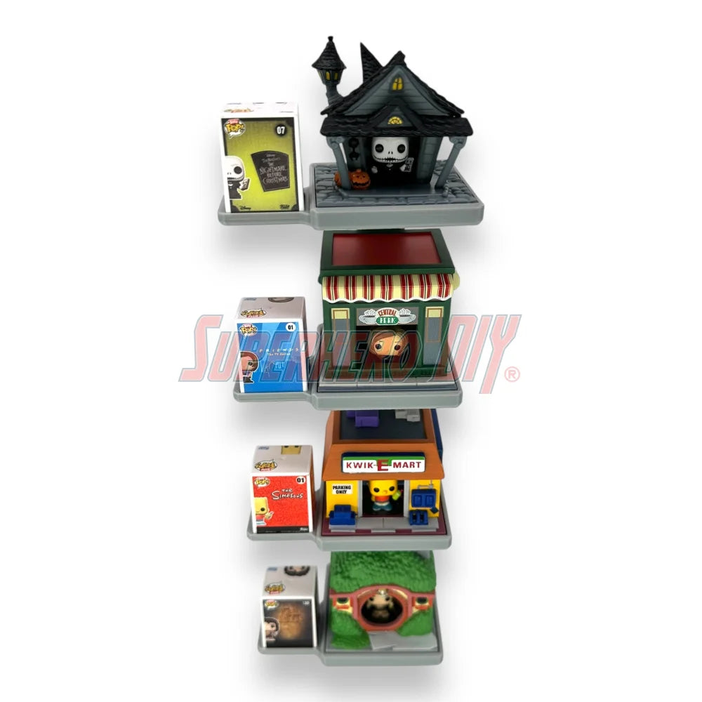 STACKABLE Floating Shelf for Bitty Pop Towns (ONLINE ORDER ONLY)