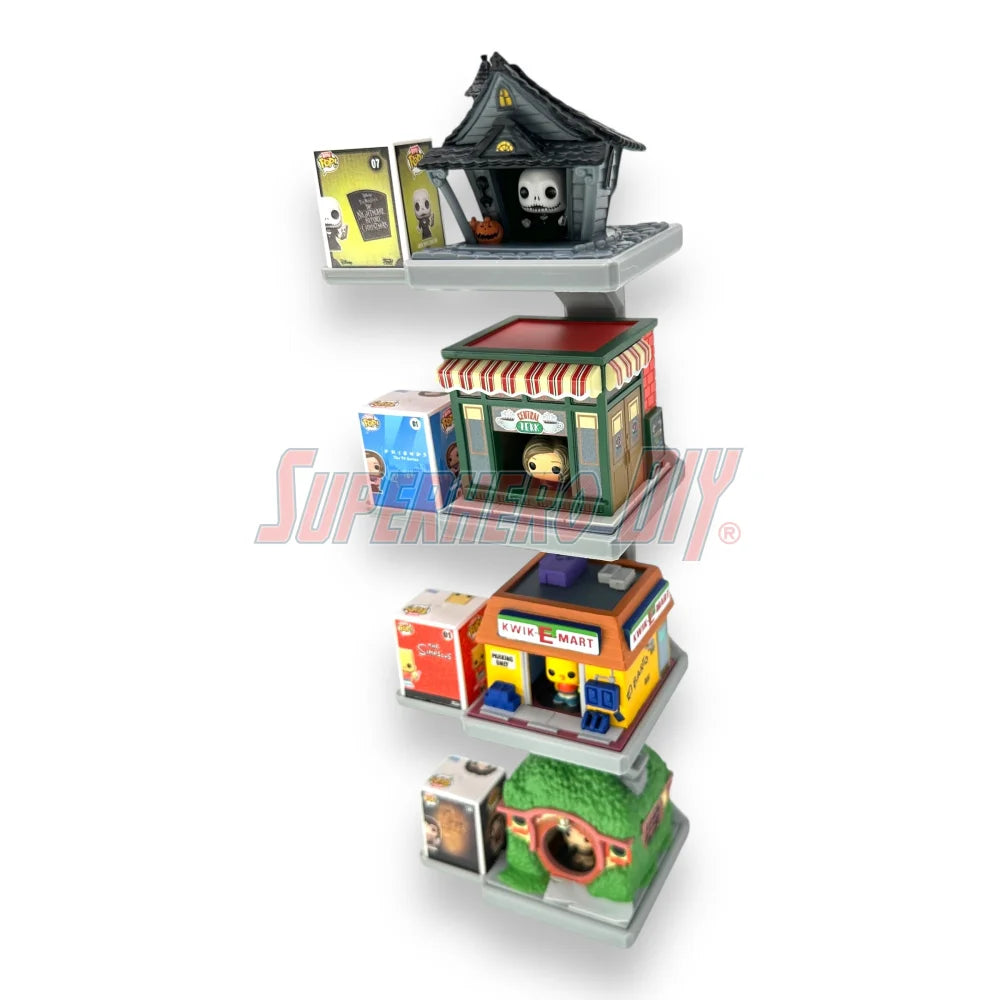 STACKABLE Floating Shelf for Bitty Pop Towns (ONLINE ORDER ONLY)
