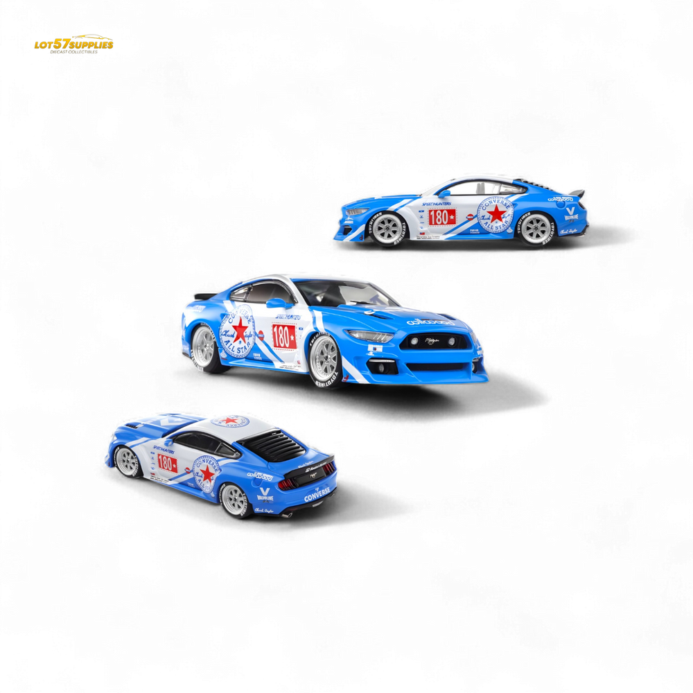 Liberty64 Ford Mustang GT Widebody Modified - C o n v e r s e 1:64 (ONLINE ORDER ONLY)