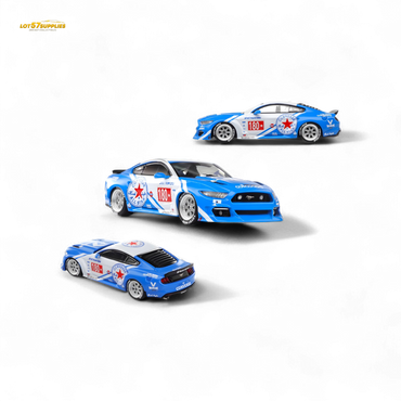 Liberty64 Ford Mustang GT Widebody Modified - C o n v e r s e 1:64 (ONLINE ORDER ONLY)