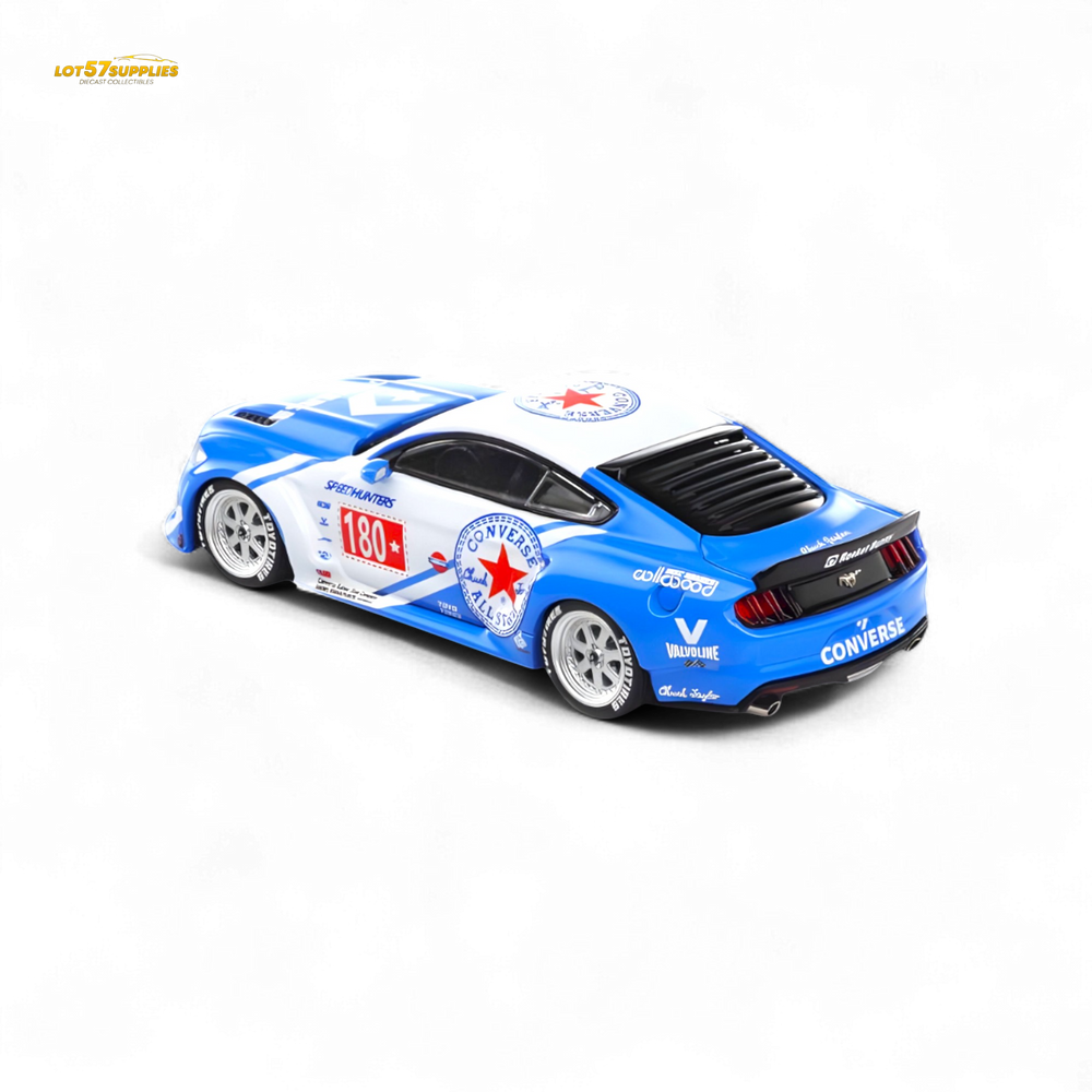 Liberty64 Ford Mustang GT Widebody Modified - C o n v e r s e 1:64 (ONLINE ORDER ONLY)