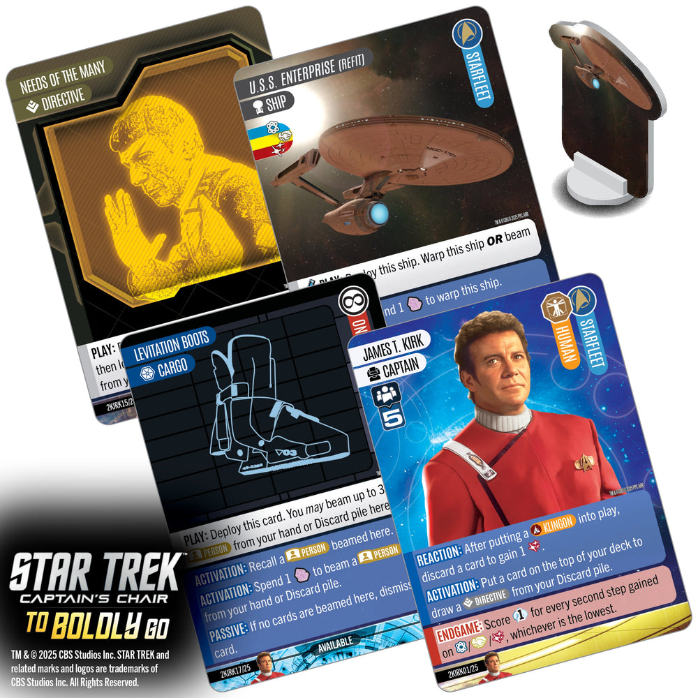 Star Trek: Captain's Chair - To Boldly Go (ONLINE ORDER ONLY)