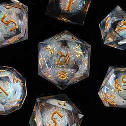 Starry Wisp Liquid Core Dice Set (ONLINE ORDER ONLY)