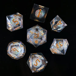 Starry Wisp Liquid Core Dice Set (ONLINE ORDER ONLY)
