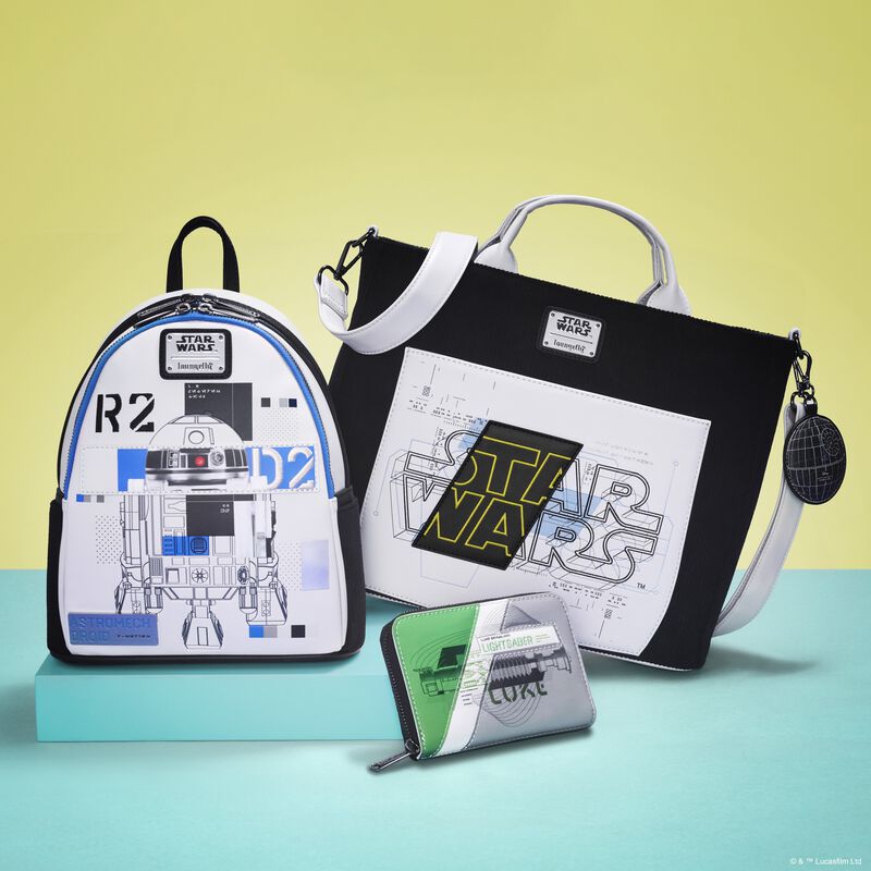Loungefly Star Wars: The Power of the Force R2-D2 Astromech Droid Light Up Mini Backpack (Online Order Only)