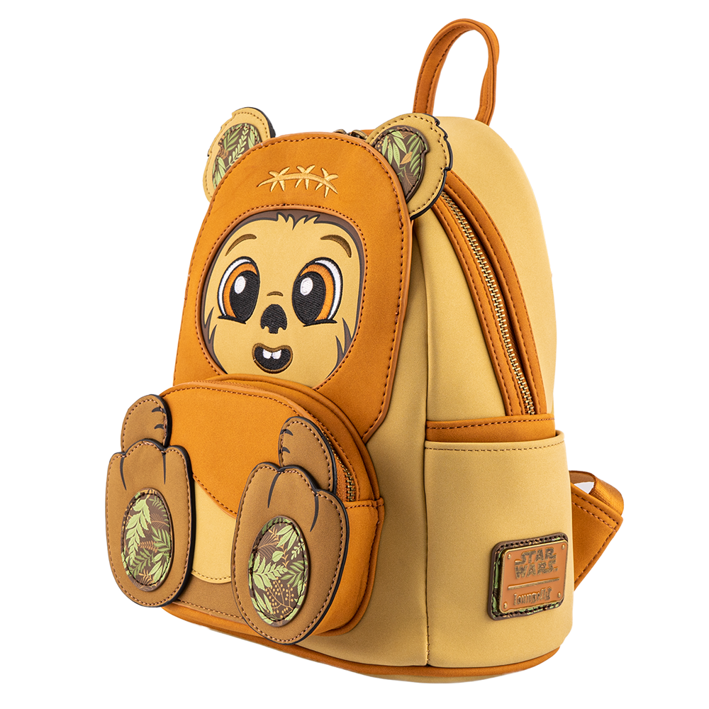 Loungefly: Star Wars - Wicket Footsie Cosplay Mini Backpack (ONLINE ORDER ONLY)