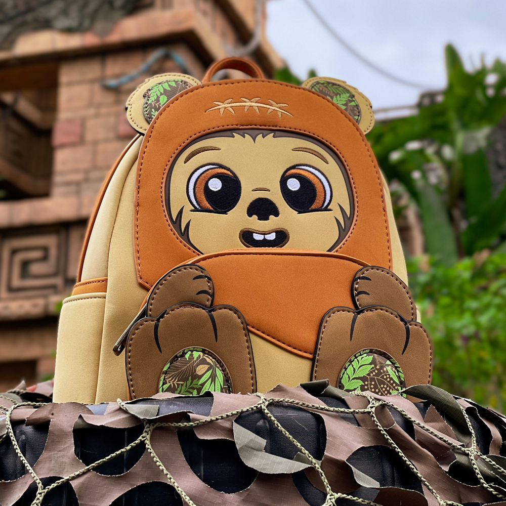 Loungefly: Star Wars - Wicket Footsie Cosplay Mini Backpack (ONLINE ORDER ONLY)