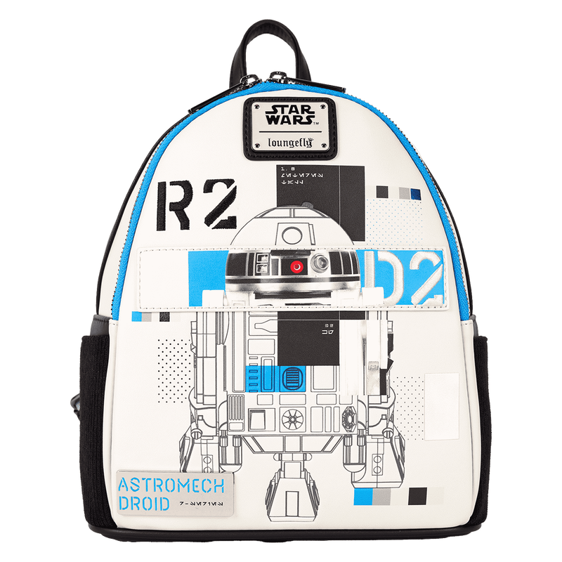 Loungefly Star Wars: The Power of the Force R2-D2 Astromech Droid Light Up Mini Backpack (Online Order Only)