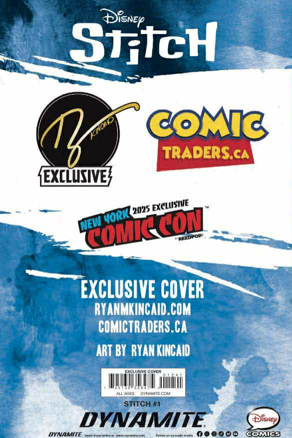 Stitch #1 - NYCC 2025 Exclusive Ryan Kincaid Variant (10/21/25) (ONLINE ORDER ONLY)