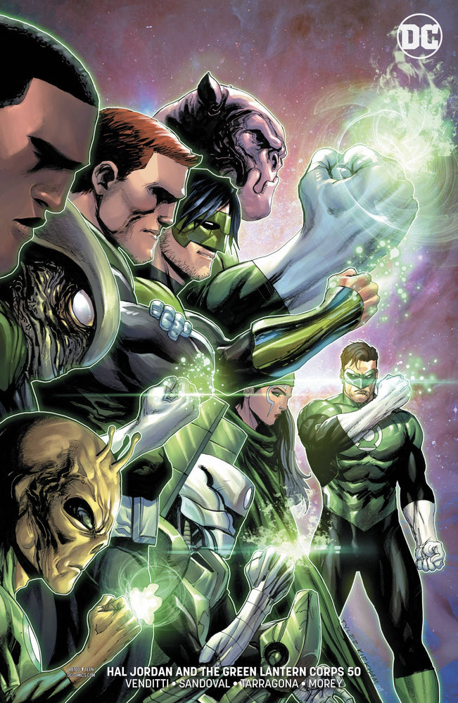 HAL JORDAN AND THE GREEN LANTERN CORPS #50 B Tyler Kirkham Variant (08/08/2018) (ONLINE ORDER ONLY)