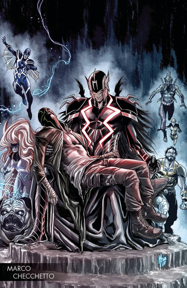 DEATH OF INHUMANS #2 (OF 5) Marco Checchetto Variant Donny Cates (08/01/2018) (ONLINE ORDER ONLY)