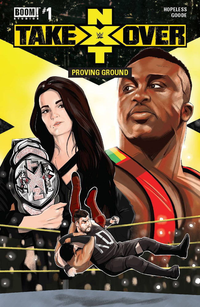 WWE NXT TAKEOVER PROVING GROUND #1 Boom Aaron Dana Finn Balor Demon King Paige(09/12/2018) (ONLINE ORDER ONLY)