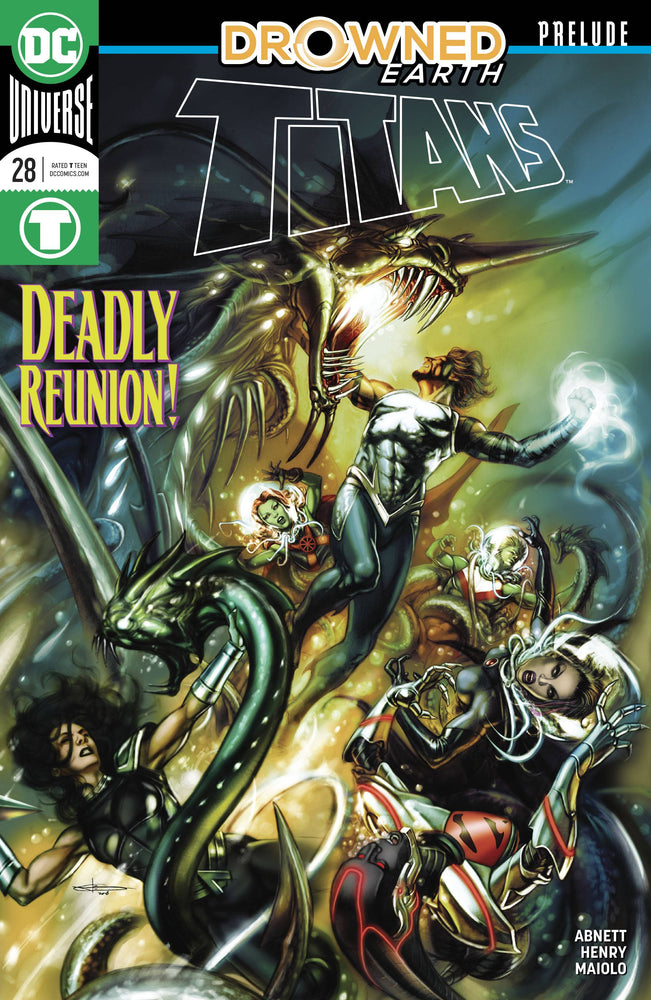 TITANS #28 A Leonardo Manco (DROWNED EARTH) (10/24/2018) DC (ONLINE ORDER ONLY)