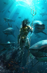 JUSTICE LEAGUE #11 B DC Francesco Mattina Variant Aquaman Scott Snyder (DROWNED EARTH) (11/07/2018) (ONLINE ORDER ONLY)