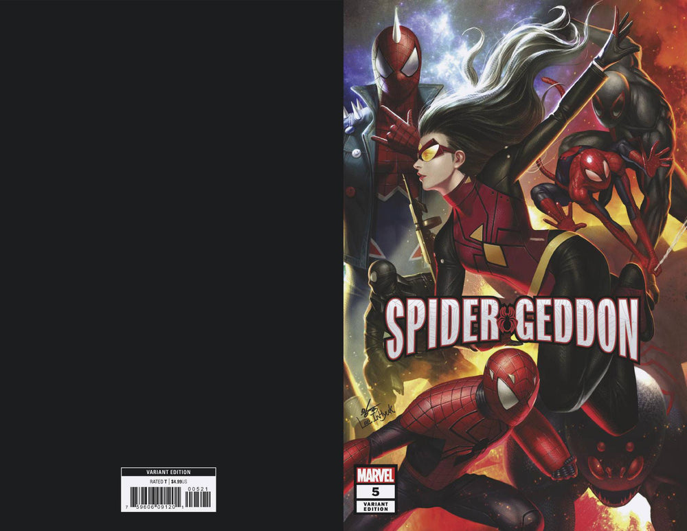 SPIDER-GEDDON #5 (OF 5) B Marvel In-Hyuk Lee Connecting Variant (12/19/2018) (ONLINE ORDER ONLY)