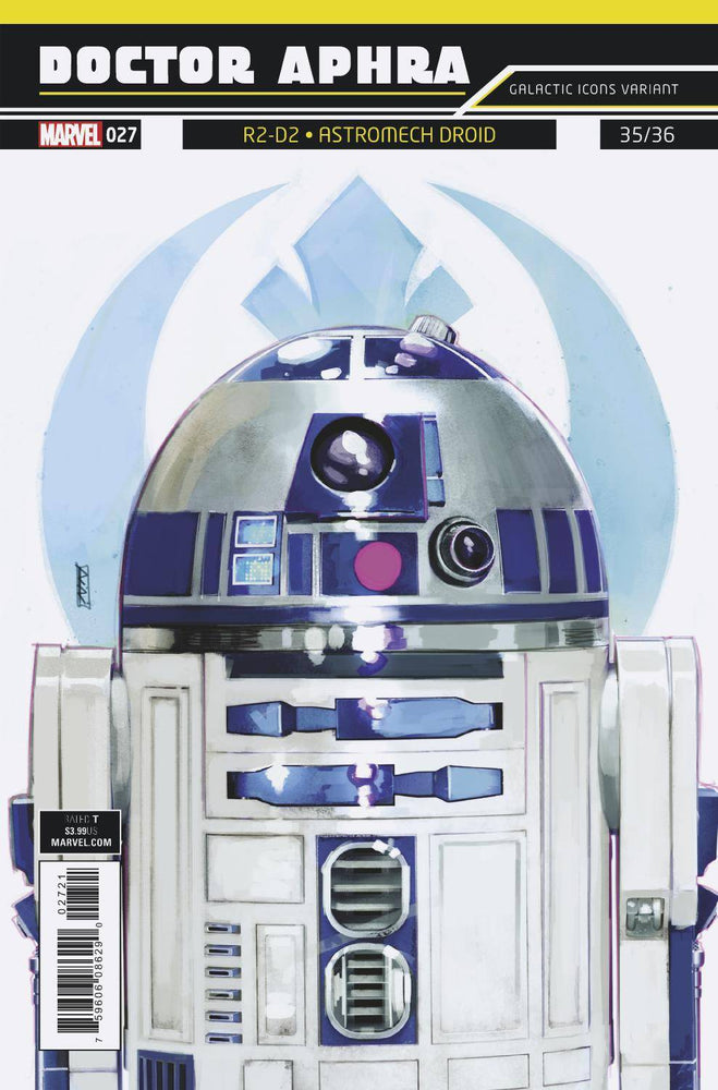 STAR WARS DOCTOR APHRA #27 Marvel Rod Reis Galactic Icons R2-D2 Variant (12/12/2018) (ONLINE ORDER ONLY)
