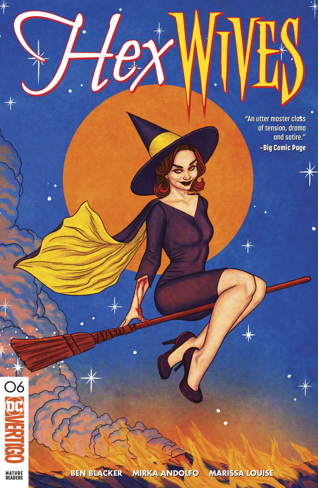 HEX WIVES #6 Jenny Frison Bewitched Homage Elizabeth Montgomery (MR) (03/27/2019) DC (ONLINE ORDER ONLY)
