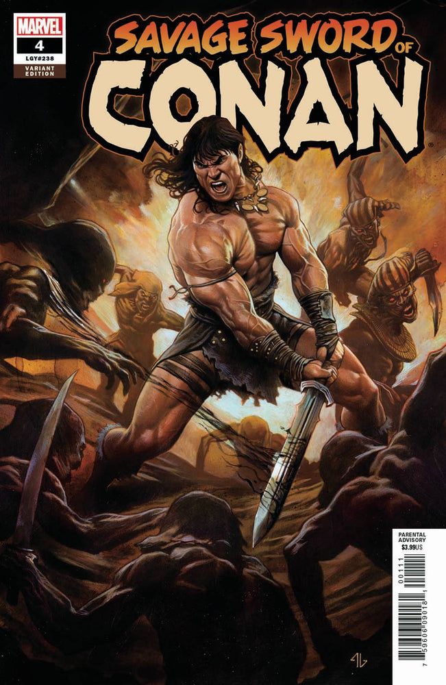 SAVAGE SWORD OF CONAN #4 1:25 Adi Granov Variant (04/10/2019) MARVEL (ONLINE ORDER ONLY)