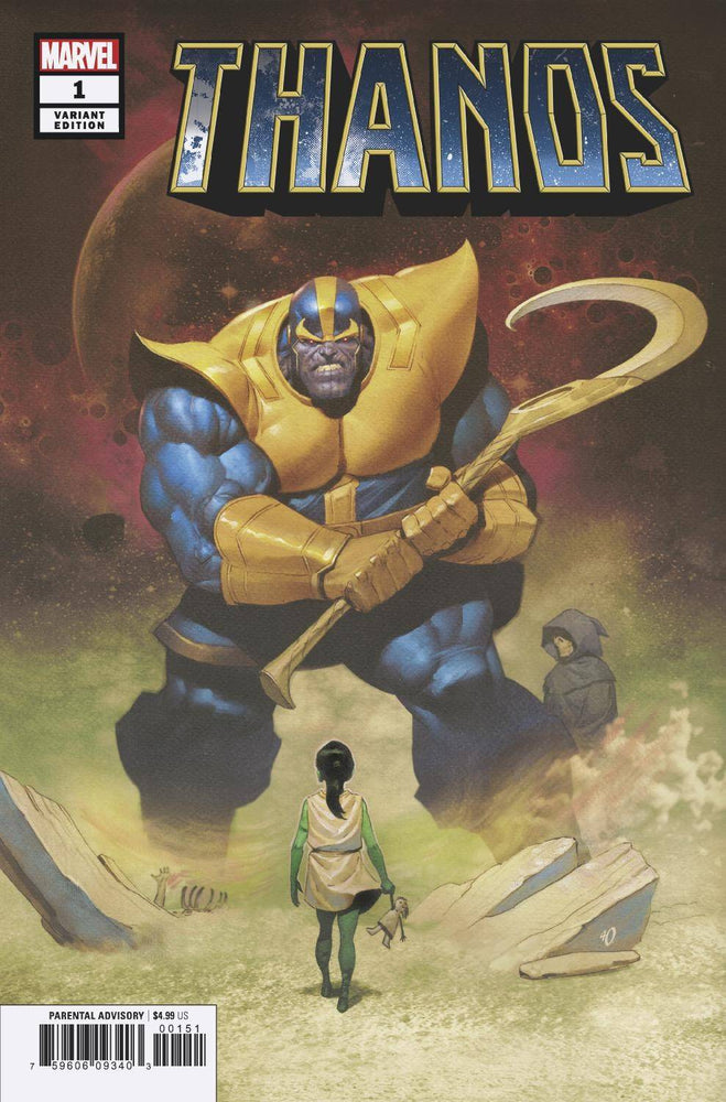 THANOS #1 C (OF 6) Ariel OLIVETTI Variant (04/24/2019) MARVEL (ONLINE ORDER ONLY)