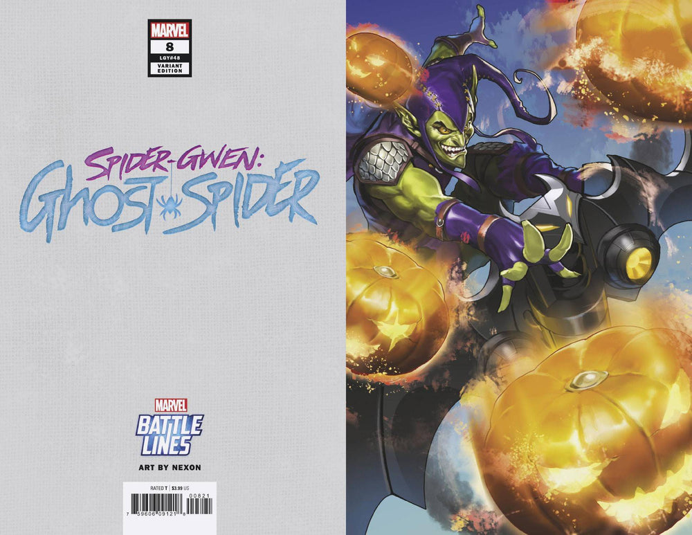 SPIDER-GWEN GHOST SPIDER #8 B NEXON BATTLE LINES Variant (05/01/2019) MARVEL (ONLINE ORDER ONLY)