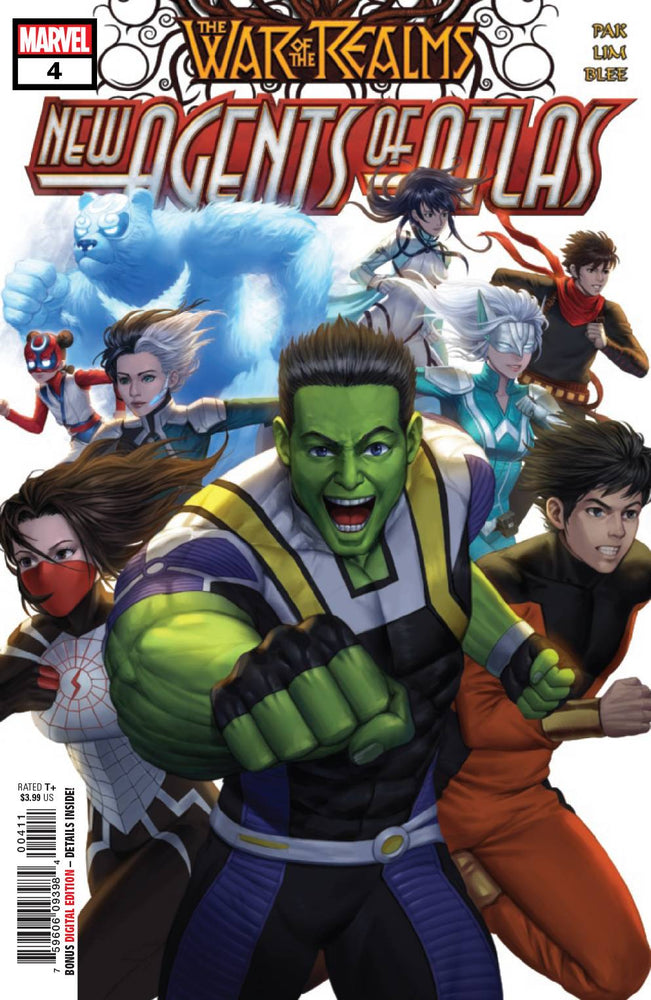 WAR OF REALMS NEW AGENTS OF ATLAS #4 (OF 4) Woo Dae Shim (06/26/2019) MARVEL (ONLINE ORDER ONLY)