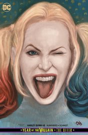 HARLEY QUINN #63 B Frank Cho Variant CARD STOCK Year Of The Villain THE OFFER (07/03/2019) DC (ONLINE ORDER ONLY)